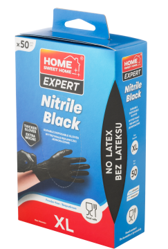 Rękawiczki Nitrylowe Black 50 szt. XL